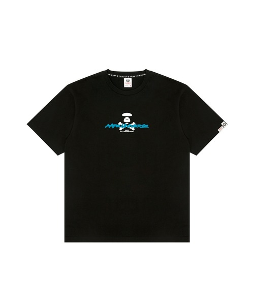AAPE BY A BATHING APE(エーエイプバイアベイシングエイプ)の「AAPE BASIC TEE(Tシャツ/カットソー・メンズ・ホワイト/ブラック・LARGE/MEDIUM/SMALL/X-LARGE/XX-LARGE)」の5枚目の写真