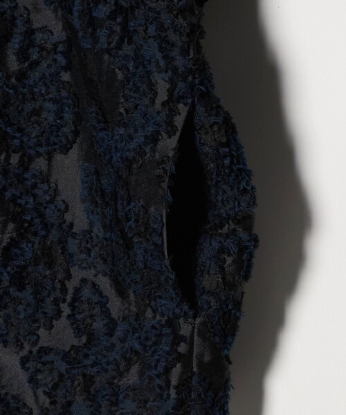 UNITED ARROWS（ユナイテッドアローズ）の「カット ジャガード ジャケット ‐ウォッシャブル‐（テーラードジャケット・レディース・ネイビー・36/38）」の12枚目の写真