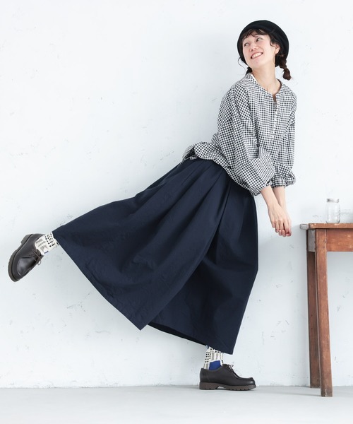 soulberry(ソウルベリー)の「私のおてんばキュロット(その他パンツ・レディース・ネイビー・4L/3L/LL/L/M/5L)」の3枚目の写真
