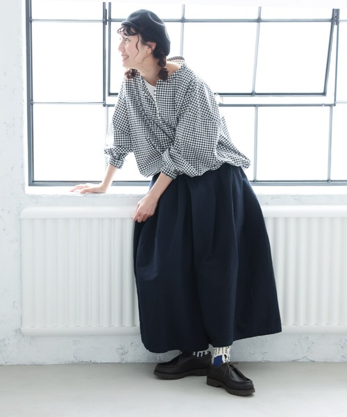 soulberry(ソウルベリー)の「私のおてんばキュロット(その他パンツ・レディース・ネイビー・4L/3L/LL/L/M/5L)」の4枚目の写真