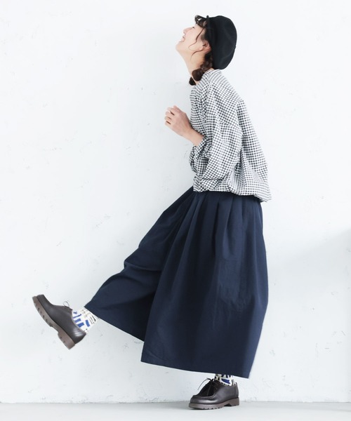 soulberry(ソウルベリー)の「私のおてんばキュロット(その他パンツ・レディース・ネイビー・4L/3L/LL/L/M/5L)」の9枚目の写真