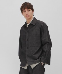 【CITY TOKYO/シティートーキョー】Hemp linen オーバーシャツ