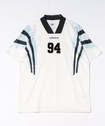 adidas（アディダス）の「adidas アディダス M SANTIAGO AOP INFILL JERSEY ショートスリーブ KE2154 CLOUDWHITE（Tシャツ/カットソー）」