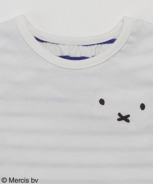 HAKKA BABY（ハッカベビー）の「[ベビー]【ミッフィー】刺繍Tシャツ（Tシャツ/カットソー・キッズ・オフホワイト・L）」の5枚目の写真