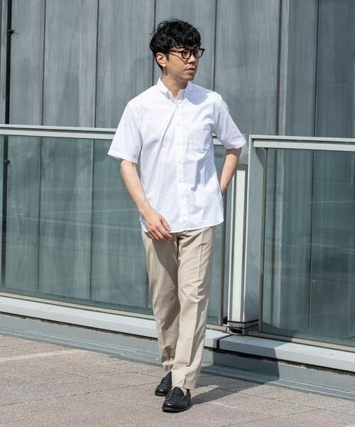 URBAN RESEARCH ROSSO MEN（アーバンリサーチロッソメン）の「『イージーケア』『XLサイズあり』ハイパフォーマンス快適ショートスリーブシャツ（シャツ/ブラウス・メンズ・ライトブルー/ホワイト/ネイビー・SMALL/X-LARGE/LARGE/MEDIUM）」の6枚目の写真