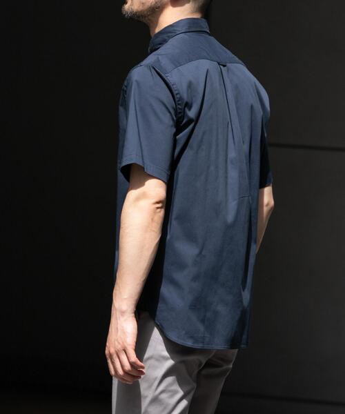 URBAN RESEARCH ROSSO MEN（アーバンリサーチロッソメン）の「『イージーケア』『XLサイズあり』ハイパフォーマンス快適ショートスリーブシャツ（シャツ/ブラウス・メンズ・ライトブルー/ホワイト/ネイビー・SMALL/X-LARGE/LARGE/MEDIUM）」の16枚目の写真
