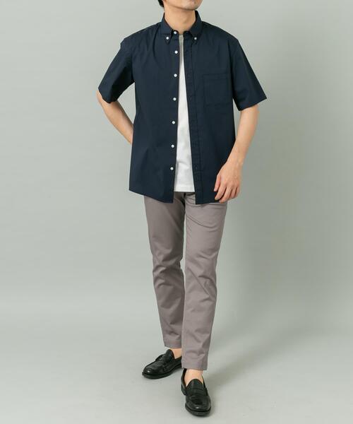 URBAN RESEARCH ROSSO MEN（アーバンリサーチロッソメン）の「『イージーケア』『XLサイズあり』ハイパフォーマンス快適ショートスリーブシャツ（シャツ/ブラウス・メンズ・ライトブルー/ホワイト/ネイビー・SMALL/X-LARGE/LARGE/MEDIUM）」の21枚目の写真