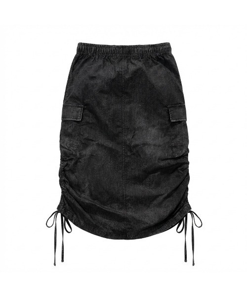 FILA(フィラ)の「FILA CARGO SKIRT(フィラ カーゴスカート)(スカート・レディース・ブラック/ピンク/グレー・MEDIUM/LARGE)」の4枚目の写真