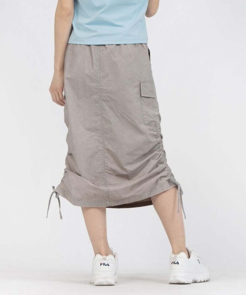 FILA(フィラ)の「FILA CARGO SKIRT(フィラ カーゴスカート)(スカート・レディース・ブラック/ピンク/グレー・MEDIUM/LARGE)」の7枚目の写真