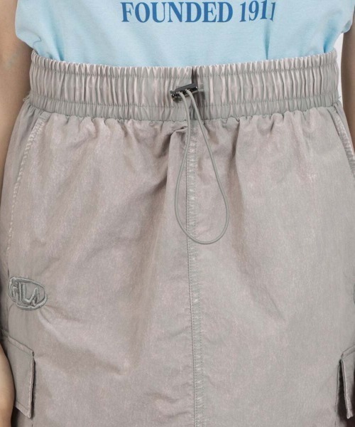 FILA(フィラ)の「FILA CARGO SKIRT(フィラ カーゴスカート)(スカート・レディース・ブラック/ピンク/グレー・MEDIUM/LARGE)」の8枚目の写真