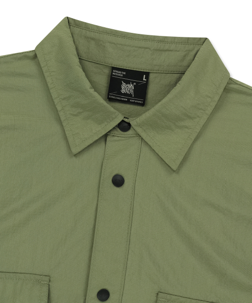 BROWNBREATH（ブラウンブレス）の「TAG RIPSTOP WORK SHIRTS - KHAKI（シャツ/ブラウス・レディース・その他・SMALL/MEDIUM/LARGE/X-LARGE）」の3枚目の写真