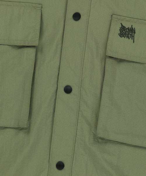 BROWNBREATH（ブラウンブレス）の「TAG RIPSTOP WORK SHIRTS - KHAKI（シャツ/ブラウス・レディース・その他・SMALL/MEDIUM/LARGE/X-LARGE）」の4枚目の写真
