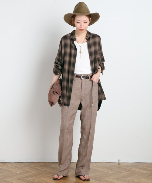Wrangler(ラングラー)の「【Wrangler/ラングラー】ランチャードレス(その他パンツ・レディース・ブラウン/ブラック・38/36/34)」の9枚目の写真
