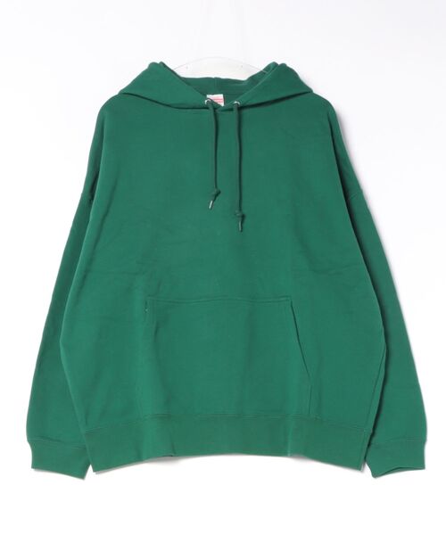 TONE SELECT WEAR（トーンセレクトウェア）の「United Athle(ユナイテッドアスレ) 10オンス ビッグシルエット スウェット プルオーバー パーカ（裏パイル） メンズ (5204-01) (520401)【ﾋﾞｯｸﾞｼﾙｴｯﾄｽｳｪｯﾄﾌﾟﾙｵｰﾊﾞｰﾊﾟｰｶ】（パーカー・メンズ・グリーン系その他/アッシュ/ダークグレー・LARGE/MEDIUM/X-LARGE）」の3枚目の写真