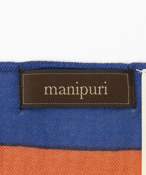 manipuri(マニプリ)の「《追加》【manipuri/マニプリ】 STOLE フローラ(ストール/ショール・レディース・オレンジ・FREE)」の15枚目の写真