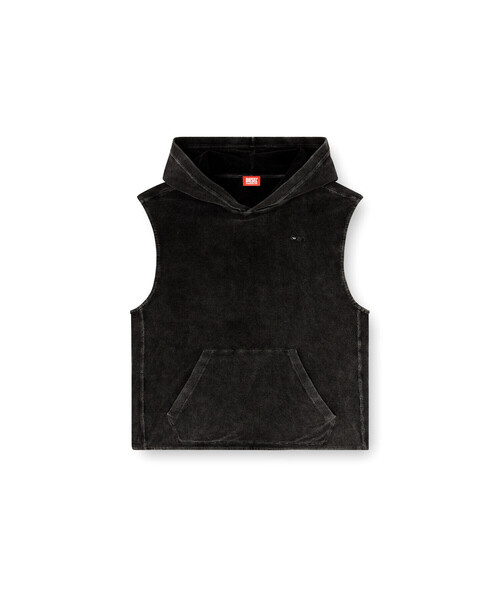 DIESEL（ディーゼル）の「メンズ スリーブレスプルオーバー ARUBA-DNM（その他トップス・メンズ・ブラック系その他・LARGE）」の4枚目の写真