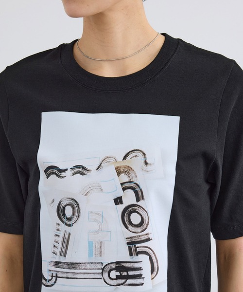 Lee Izumida by SALON】プリントコンパクトT（Tシャツ/カットソー