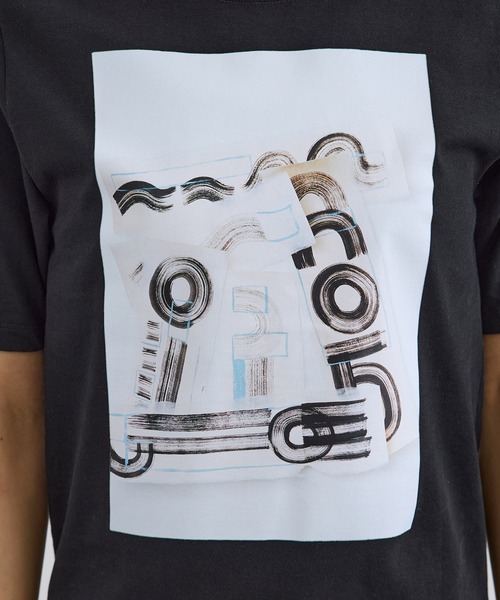 SALON adam et rope'(サロン アダム エ ロペ)の「【Lee Izumida by SALON】プリントコンパクトT(Tシャツ/カットソー・レディース・ブラック/ホワイト系その他/ホワイト・FREE)」の19枚目の写真