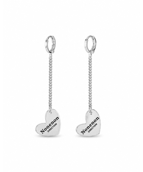 NONENON(ノンノン)の「CROOKED LOVE CHAIN EAR(ピアス(両耳用)・レディース・その他・FREE)」の2枚目の写真