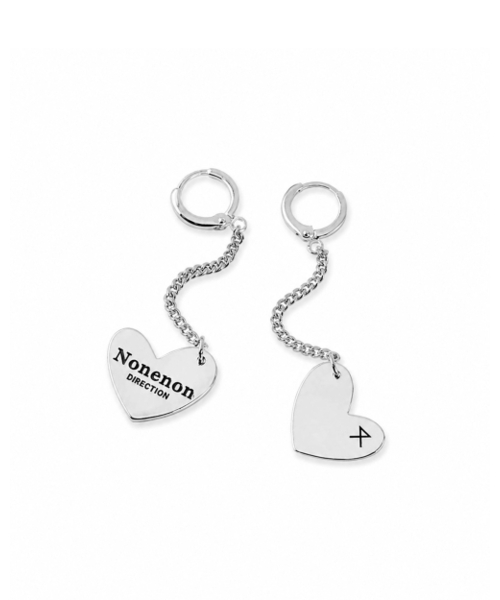 NONENON(ノンノン)の「CROOKED LOVE CHAIN EAR(ピアス(両耳用)・レディース・その他・FREE)」の3枚目の写真