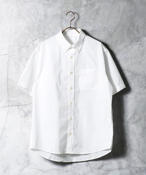 jiggys shop（ジギーズショップ）の「速乾 ブロード ボタンダウンシャツ（シャツ/ブラウス・メンズ・ブルー系その他/ネイビー/ホワイト/サックスブルー・MEDIUM/X-LARGE/LARGE）」の9枚目の写真