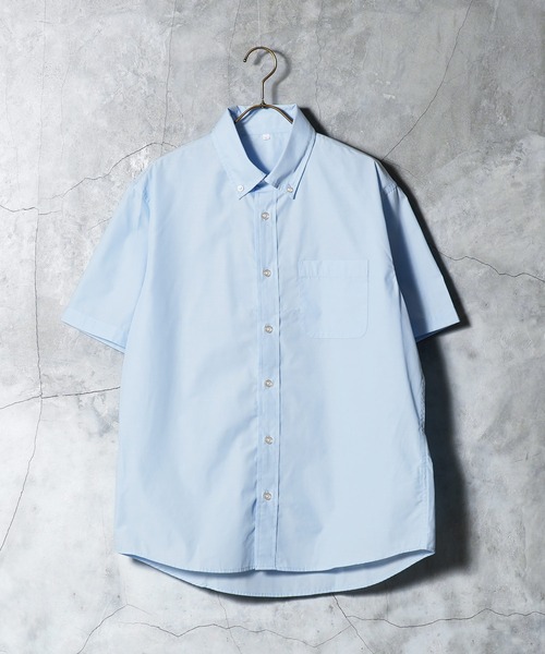 jiggys shop（ジギーズショップ）の「速乾 ブロード ボタンダウンシャツ（シャツ/ブラウス・メンズ・ブルー系その他/ネイビー/ホワイト/サックスブルー・MEDIUM/X-LARGE/LARGE）」の13枚目の写真