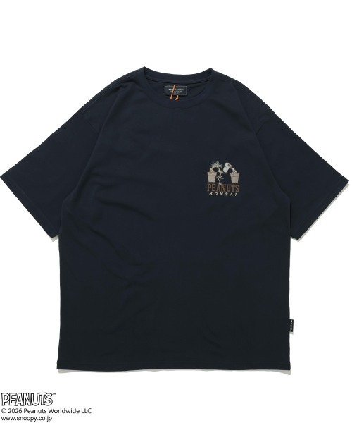 KRIFF MAYER（クリフメイヤー）の「【本体綿100％】スヌーピー 刺繍 半袖 Tシャツ (盆栽)（Tシャツ/カットソー・メンズ・ライトピンク/ブラック/ネイビー/オフホワイト・MEDIUM/X-LARGE/LARGE）」の22枚目の写真