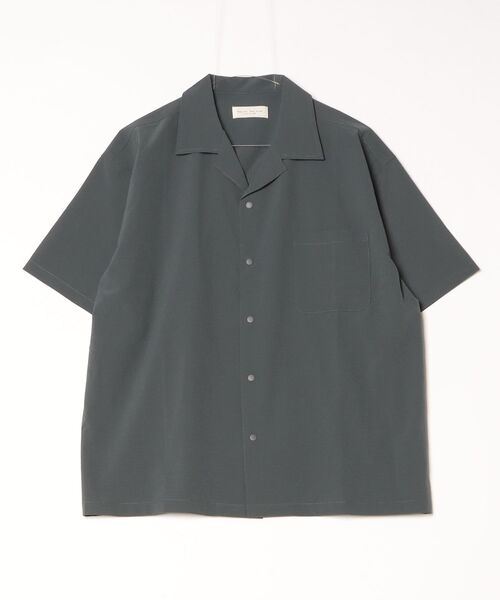 many men many mind(メニーメンメニーマインド)の「MANYMENMANYMINDS / AIRLEAKFABRIC/半袖オープンカラーシャツ(シャツ/ブラウス・メンズ・チャコール/ブラック・X-LARGE/LARGE/MEDIUM)」の18枚目の写真