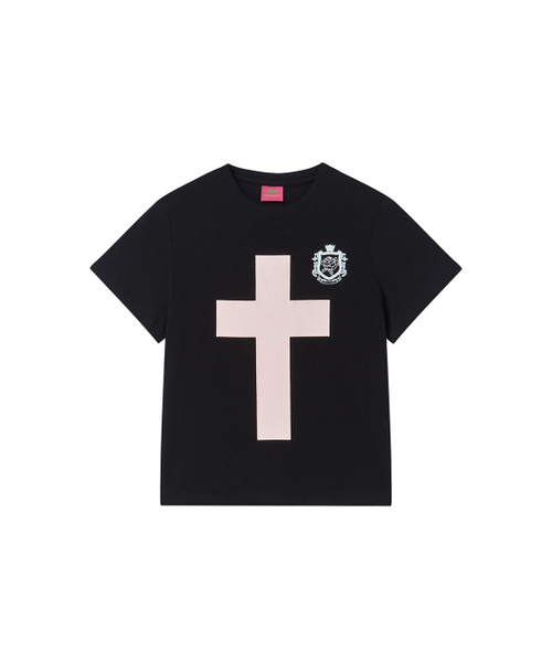 NYXX(エヌワイエックスエックス)の「CROSS TEE BLACK(Tシャツ/カットソー・レディース・その他・FREE)」の2枚目の写真