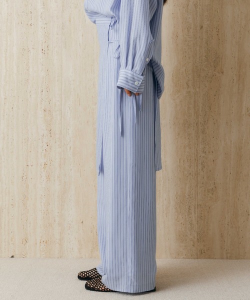 CREDONA(クレドナ)の「PAJAMA PANTS/パジャマパンツ(その他パンツ・レディース・グレー系その他/サックスブルー・0/1)」の8枚目の写真