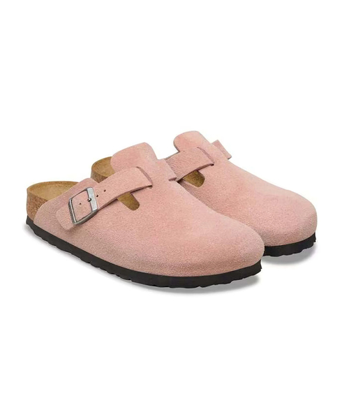 BIRKENSTOCK / ビルケンシュトック ボストン スエードレザー ナロー
