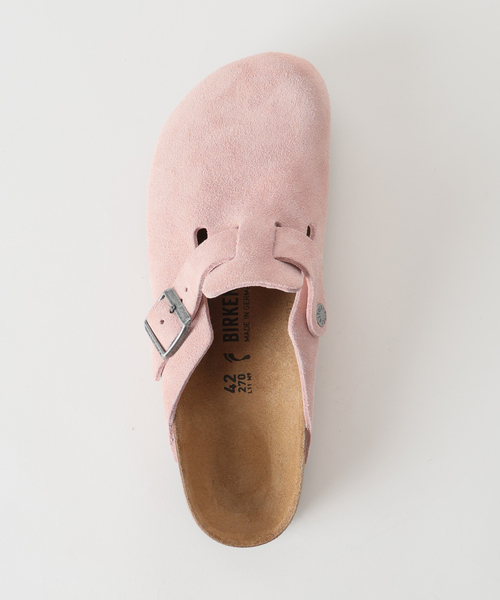 BIRKENSTOCK(ビルケンシュトック)の「BIRKENSTOCK / ビルケンシュトック ボストン スエードレザー ナロー(サンダル・メンズ・ピンク/ベージュ・40/41/42/43)」の20枚目の写真