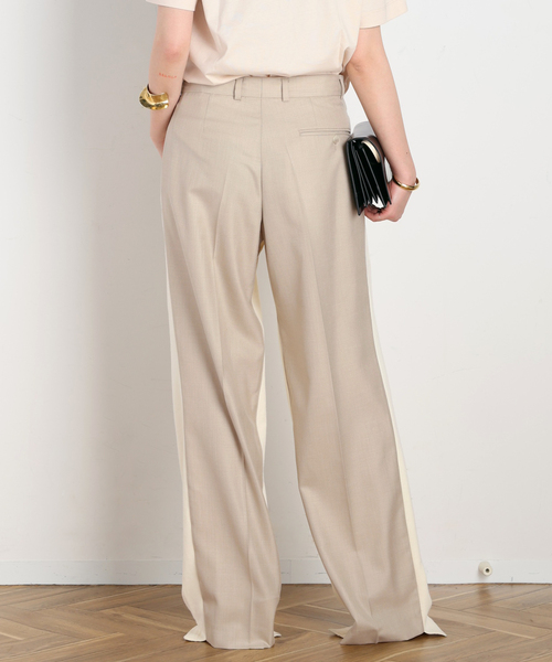 AP STUDIO(エーピーストゥディオ)の「【BETTTER/ベター】TRACK SUIT TROUSER(スウェットパンツ・レディース・ベージュ・FREE)」の6枚目の写真
