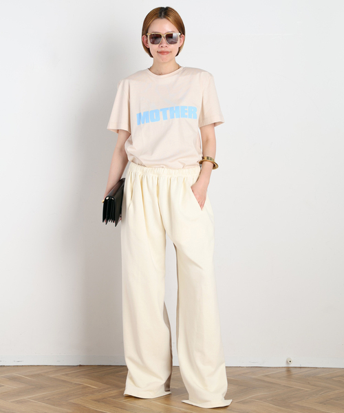 AP STUDIO(エーピーストゥディオ)の「【BETTTER/ベター】TRACK SUIT TROUSER(スウェットパンツ・レディース・ベージュ・FREE)」の5枚目の写真