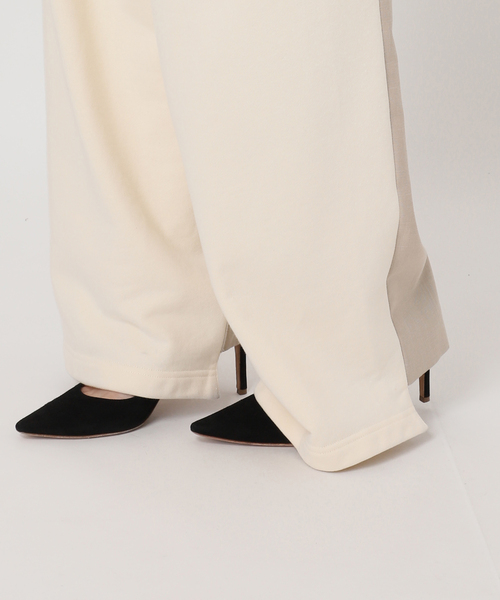 AP STUDIO(エーピーストゥディオ)の「【BETTTER/ベター】TRACK SUIT TROUSER(スウェットパンツ・レディース・ベージュ・FREE)」の14枚目の写真