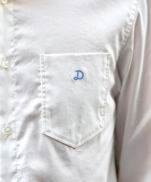DRESSTERIOR(ドレステリア)の「バイオリネン スリークオーターシャツ(シャツ/ブラウス・メンズ・サックスブルー/オリーブ/ホワイト/ネイビー・94/92/91/90)」の19枚目の写真