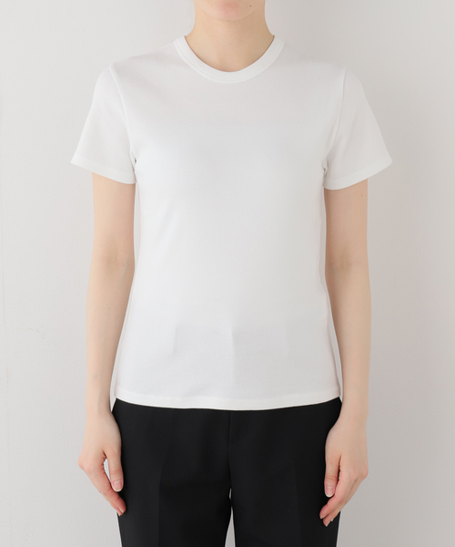 EVERYDAY I LIKE.(エヴリディアイライク)の「*Comfort Tシャツ(Tシャツ/カットソー・レディース・ネイビー/ホワイト・FREE)」の13枚目の写真