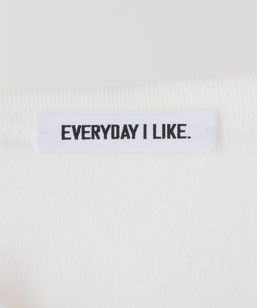 EVERYDAY I LIKE.(エヴリディアイライク)の「*Comfort Tシャツ(Tシャツ/カットソー・レディース・ネイビー/ホワイト・FREE)」の17枚目の写真