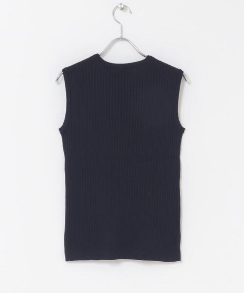 ITEMS URBANRESEARCH(アイテムズ アーバンリサーチ)の「『洗濯可』ワイドノースリーブニット(ニット/セーター・レディース・カーキ/レッド/オフホワイト/ネイビー・FREE)」の11枚目の写真