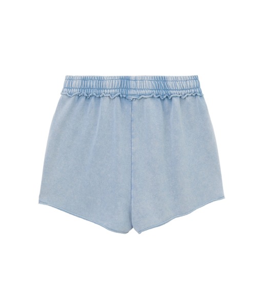 A BATHING APE(アベイシングエイプ)の「APEE LOGO SWEAT SHORTS(スウェットパンツ・レディース・サックスブルー/ピンク・MEDIUM/SMALL/X-SMALL)」の3枚目の写真