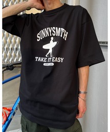 【Sunny Smith】アーチロゴ 11.6オンスウルトラヘヴィーウェイトTシャツ