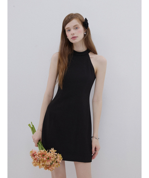 SINCETHEN(シンスゼン)の「ミニュエットホルターネックミニワンピース(ワンピース・レディース・その他・LARGE/MEDIUM/SMALL)」の5枚目の写真
