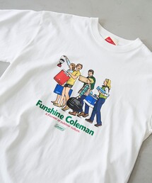 Coleman（コールマン）の「Coleman（コールマン） 別注グラフィックTシャツ（Tシャツ/カットソー）」