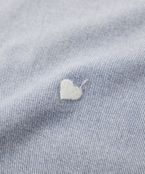 devirock(デビロック)の「360度かわいい ハートと花がえらべる 全面 刺繍 デニム ワイドパンツ(デニムパンツ・キッズ・ネイビー系2/サックスブルー系1/ネイビー系1/サックスブルー系2/サックスブルー系3/ブラック系・100cm/110cm/120cm/130cm/140cm/150cm/160cm)」の20枚目の写真