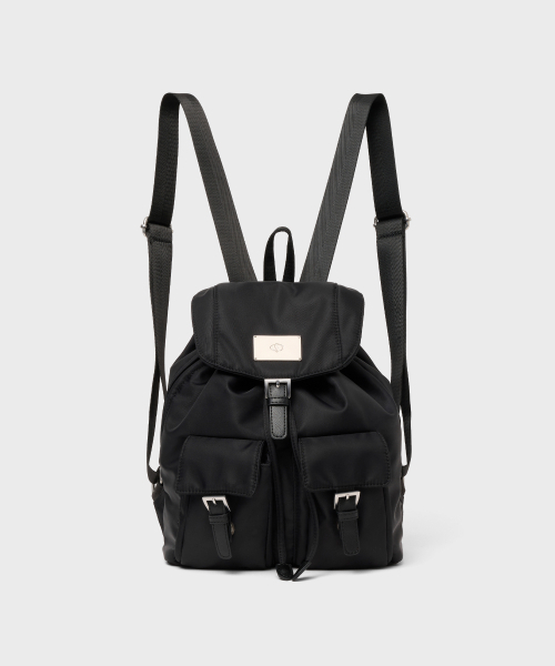 Salad bowls（サラダボール）の「SYMBOL NYLON MINI BACKPACK [BLACK]（バックパック/リュック・レディース・ブラック・FREE）」の11枚目の写真