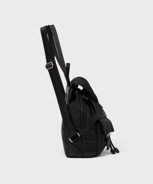 Salad bowls（サラダボール）の「SYMBOL NYLON MINI BACKPACK [BLACK]（バックパック/リュック・レディース・ブラック・FREE）」の13枚目の写真