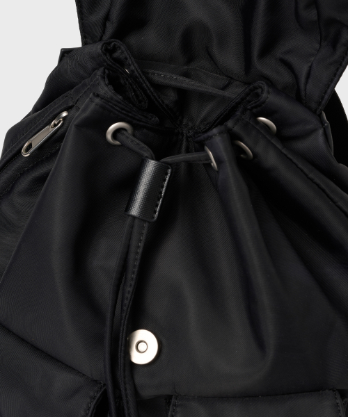 Salad bowls（サラダボール）の「SYMBOL NYLON MINI BACKPACK [BLACK]（バックパック/リュック・レディース・ブラック・FREE）」の19枚目の写真