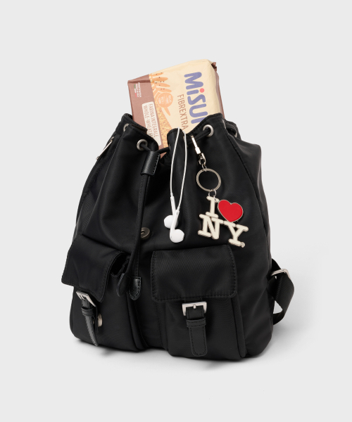 Salad bowls（サラダボール）の「SYMBOL NYLON MINI BACKPACK [BLACK]（バックパック/リュック・レディース・ブラック・FREE）」の21枚目の写真