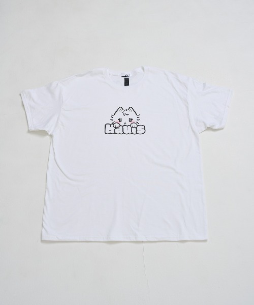 Hauls(ハウルズ)の「どどーん!BIGTEE(Tシャツ/カットソー・レディース・ホワイト/ブラック/ピンク/サックスブルー・FREE)」の9枚目の写真