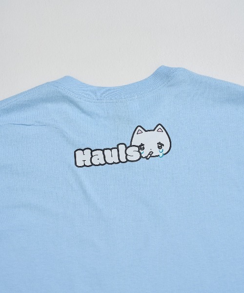 Hauls(ハウルズ)の「どどーん!BIGTEE(Tシャツ/カットソー・レディース・ホワイト/ブラック/ピンク/サックスブルー・FREE)」の14枚目の写真